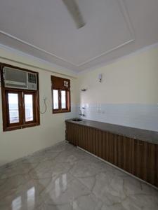 Bedroom Image of 520 Sq.ft 1 RK Builder Floor for rent in Freedom Fighters Enclave New Delhi for Rs. 9650