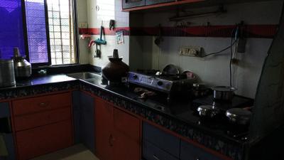Kitchen Image of 1050 Sq.ft 2.5 BHK Apartment / Flat for sale in Natu Ozone Valley, Kalwa Thane for Rs. 13000000