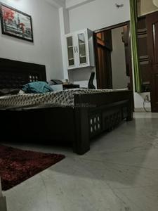 Bedroom Image of 500 Sq.ft 1 BHK Builder Floor for rent in Indirapuram Ghaziabad for Rs. 17500