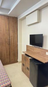Bedroom Image of 850 Sq.ft 1 RK Builder Floor for rent in Malviya Nagar Jaipur for Rs. 16000