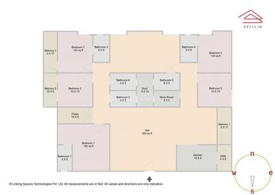 Image of 3123 Sq.ft 5 BHK Apartment / Flat for sale in Mailasandra, Bengaluru for Rs. 24300000