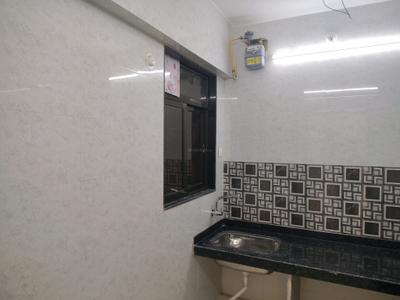 Kitchen Image of 750 Sq.ft 1 BHK Apartment / Flat for rent in JVM Sarvam, Kasarvadavali Thane for Rs. 16900