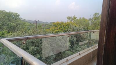 Balcony Image of 1800 Sq.ft 3 BHK Builder Floor for rent in Kalkaji New Delhi for Rs. 95000