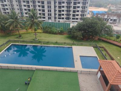 Balcony Image of 1240 Sq.ft 2.5 BHK Apartment / Flat for rent in UKN The Belvedere Airport District, Navarathna Agrahara Bengaluru for Rs. 30000