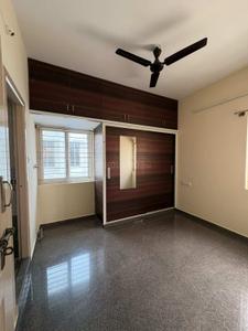 Bedroom Image of 800 Sq.ft 2 BHK Builder Floor for rent in Hulimavu Bengaluru for Rs. 23000