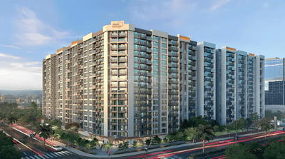 Image of 1120 Sq.ft 2 BHK Apartment / Flat for sale in L And T West Square, Seawoods, Navi Mumbai for Rs. 25200000