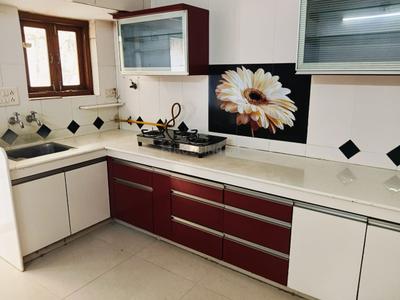 Kitchen Image of 1980 Sq.ft 3 BHK Independent House for rent in Memnagar Ahmedabad for Rs. 27000