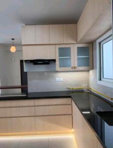 Kitchen Image of 1250 Sq.ft 3 BHK Apartment / Flat for rent in Sobha Windsor Phase 1 Wing 1 And 2, Nagondanahalli Bengaluru for Rs. 85000