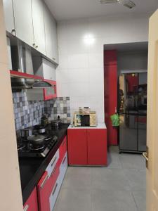 Kitchen Image of 2095 Sq.ft 3 BHK Apartment / Flat for sale in Unitech Gardens, New Town Kolkata for Rs. 20500000
