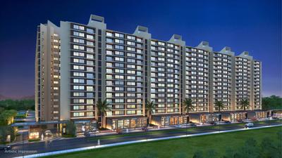Image of 1491 Sq.ft 3 BHK Apartment / Flat for sale in Kumar Palmspring Towers A9 A10 And A11, Undri, Pune for Rs. 13500000