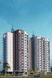 Image of 669 Sq.ft 1 BHK Apartment / Flat for sale in Matayshree Sunrise Towers, Murbad, Thane for Rs. 3450000