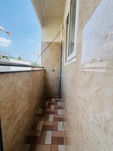 Balcony Image of 600 Sq.ft 1 BHK Builder Floor for rent in Kodihalli Bengaluru for Rs. 40000