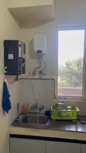 Kitchen Image of 591 Sq.ft 2 BHK Apartment / Flat for rent in Pyramid Fusion Homes, Sector 70A Gurgaon for Rs. 36000