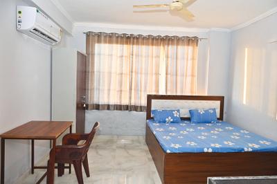 Bedroom Image of 300 Sq.ft 1 RK Apartment / Flat for rent in Malviya Nagar Jaipur for Rs. 12000