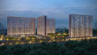 Image of 1021 Sq.ft 2 BHK Apartment / Flat for sale in Kumar Magnacity, Manjari Budruk, Pune for Rs. 6499000