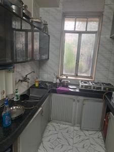 Kitchen Image of 702 Sq.ft 2 BHK Apartment / Flat for rent in Swaraj Homes Narayana Guru Society, Chembur Mumbai for Rs. 38000