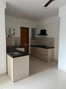 Kitchen Image of 800 Sq.ft 1 BHK Apartment / Flat for rent in Geras Planet Of Joy, Upper Kharadi Pune for Rs. 30000