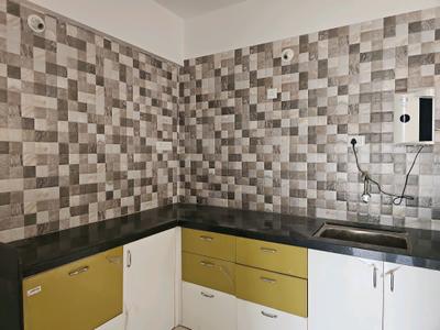 Kitchen Image of 1150 Sq.ft 3 BHK Apartment / Flat for sale in Goel Hill Shire by Goel Ganga Developments, Wagholi Pune for Rs. 8800000