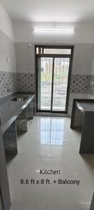 Kitchen Image of 770 Sq.ft 1 BHK Apartment / Flat for sale in Kalyan West Kalyan for Rs. 4400000
