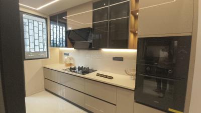 Kitchen Image of 2660 Sq.ft 4 BHK Apartment / Flat for sale in Krishna Atlantis Three Sixty, Ramgarh Bhudda Zirakpur for Rs. 24000000