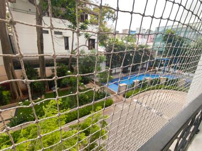 Balcony Image of 3500 Sq.ft 3 BHK Apartment / Flat for rent in Frazer Town Bengaluru for Rs. 211000
