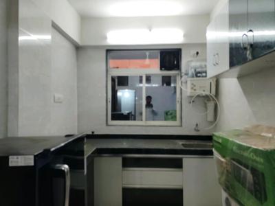 Kitchen Image of 582 Sq.ft 1 BHK Apartment / Flat for rent in Thakur Galaxy, Boisar Mumbai for Rs. 11500