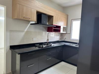 Kitchen Image of 1983 Sq.ft 3.5 BHK Apartment / Flat for rent in L And T Raintree Boulevard, Sahakara Nagar Bengaluru for Rs. 80000