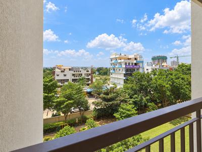 Balcony Image of 1800 Sq.ft 3 BHK Apartment / Flat for rent in Whitefield Bengaluru for Rs. 64500