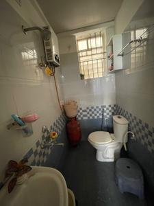 Bathroom Image of 1200 Sq.ft 2 BHK Apartment / Flat for rent in Whitefield Bengaluru for Rs. 34000