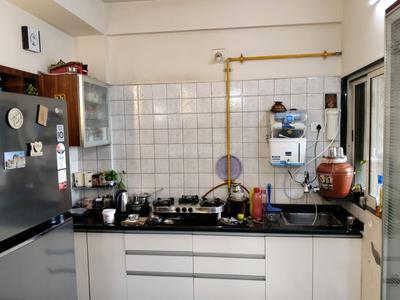Kitchen Image of 1332 Sq.ft 2 BHK Apartment / Flat for sale in Shivpooja Aashka Elegance, Chandlodia Ahmedabad for Rs. 7200000