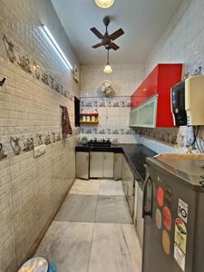 Kitchen Image of 1000 Sq.ft 2 BHK Builder Floor for sale in Swaraj Homes RWA Malaviya Nagar, Malviya Nagar New Delhi for Rs. 14200000