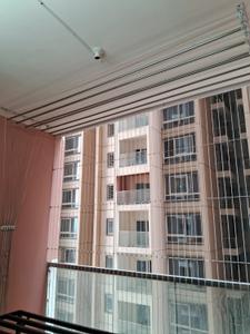 Balcony Image of 1110 Sq.ft 2.5 BHK Apartment / Flat for rent in Urbanrise On Cloud 33, Bachupally Hyderabad for Rs. 42000