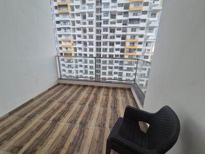Balcony Image of 1390 Sq.ft 3 BHK Apartment / Flat for rent in Jayanti Nagari VII Wing E F, Besa Nagpur for Rs. 29000