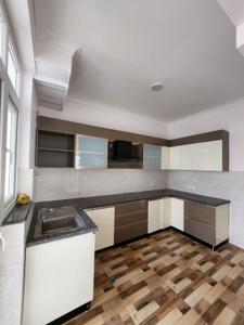 Kitchen Image of 1850 Sq.ft 3 BHK Apartment / Flat for rent in Chandra Panorama, Ahmamau Lucknow for Rs. 35000