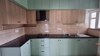 Kitchen Image of 1603 Sq.ft 3 BHK Apartment / Flat for sale in Prestige Hillside Gateway, Kakkanad Kochi for Rs. 15000000