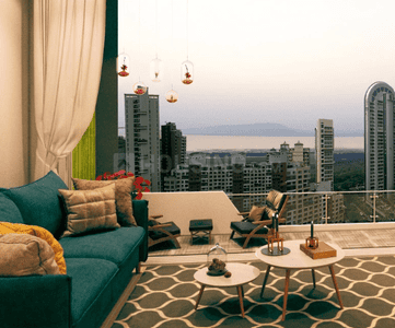 Image of 1219 Sq.ft 2 BHK Apartment / Flat for sale in Omkar Planet, Nerul, Navi Mumbai for Rs. 21400000