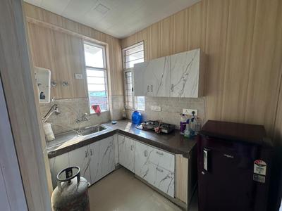 Kitchen Image of 1000 Sq.ft 2 BHK Apartment / Flat for rent in Vrindavan Yojana Lucknow for Rs. 30000