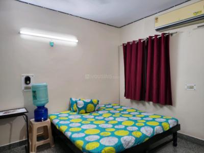 Bedroom Image of 850 Sq.ft 1 BHK Builder Floor for rent in Green Park Extension New Delhi for Rs. 35000