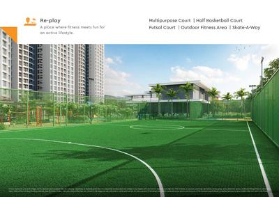 Image of 1200 Sq.ft 2 BHK Apartment / Flat for sale in Godrej Green Terraces, Panvel, Navi Mumbai for Rs. 11500000