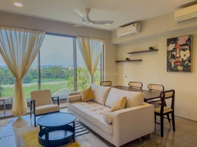 Hall Image of 2000 Sq.ft 3 BHK Apartment / Flat for rent in Panjim Goa for Rs. 150000