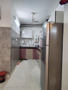 Kitchen Image of 1000 Sq.ft 2 BHK Apartment / Flat for rent in Mehrauli New Delhi for Rs. 25000