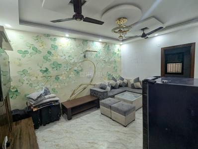 Hall Image of 600 Sq.ft 2 BHK Builder Floor for rent in Guru Ji Builders And Developers 1, Dwarka Mor New Delhi for Rs. 19500