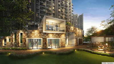 Image of 1080 Sq.ft 2 BHK Apartment / Flat for sale in Vardhman Dreams, Wakad, Pune for Rs. 5500000