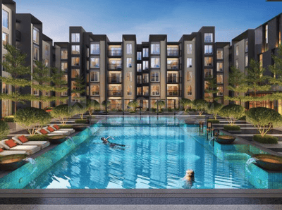 Image of 1234 Sq.ft 2 BHK Apartment / Flat for sale in Kelambakkam, Chennai for Rs. 7000000
