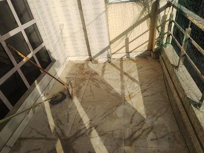 Balcony Image of 600 Sq.ft 1 RK Apartment / Flat for rent in Govindpuram Ghaziabad for Rs. 6000