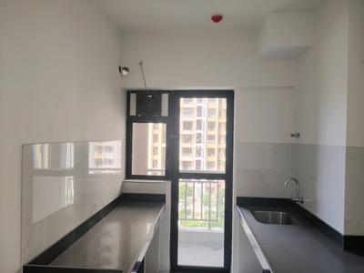 Kitchen Image of 990 Sq.ft 2 BHK Apartment / Flat for sale in DSS Mahavir Kalpavruksha Oak Tulip Alcacia Almond, Kasarvadavali Thane for Rs. 9800000