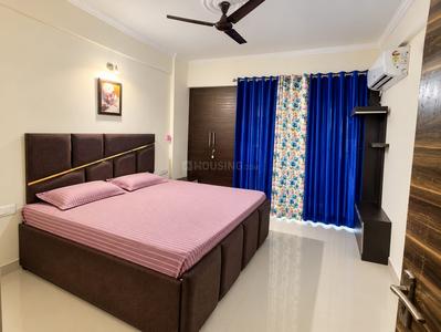 Bedroom Image of 950 Sq.ft 2 BHK Apartment / Flat for sale in Seven Trees The Palm Residency, Mahalgaon Gwalior for Rs. 5500000