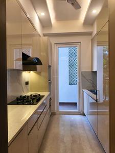 Kitchen Image of 1600 Sq.ft 3 BHK Builder Floor for rent in Trehan Luxury Floors 71, Sector 71 Gurgaon for Rs. 45000