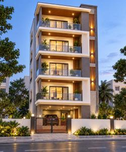 Image of 1600 Sq.ft 3 BHK Apartment / Flat for sale in Manikonda, Hyderabad for Rs. 11000000