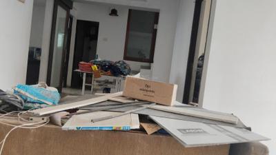 Living Room Image of 1400 Sq.ft 3 BHK Apartment / Flat for rent in Siddhivinayak The Orien, Kalamboli Navi Mumbai for Rs. 45000